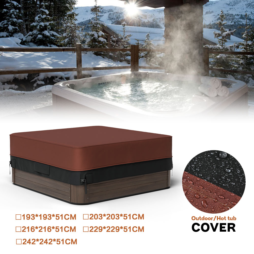 Aquatic Sports Cap - Square Hot Tub Dust Cover Cap