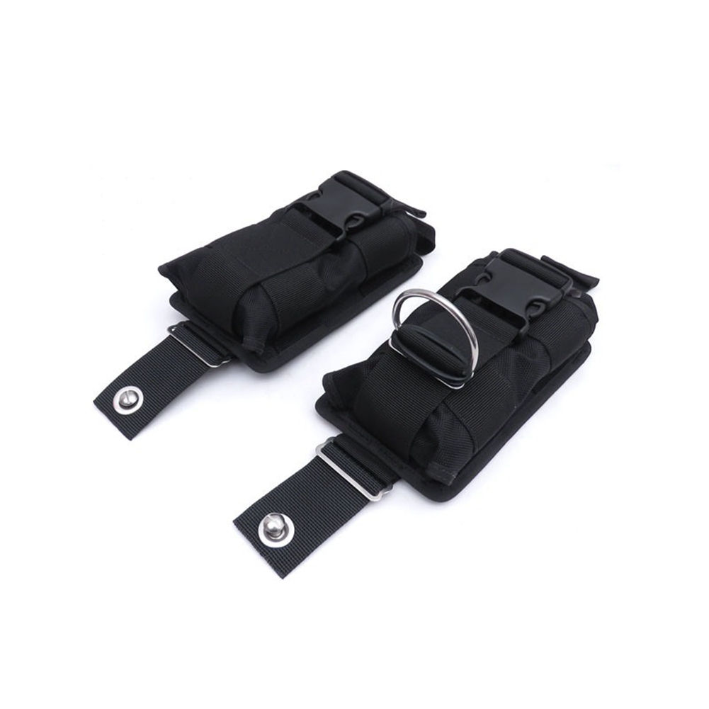Aquatic Diving - Popular New 2Pcs Spare Black 1680D