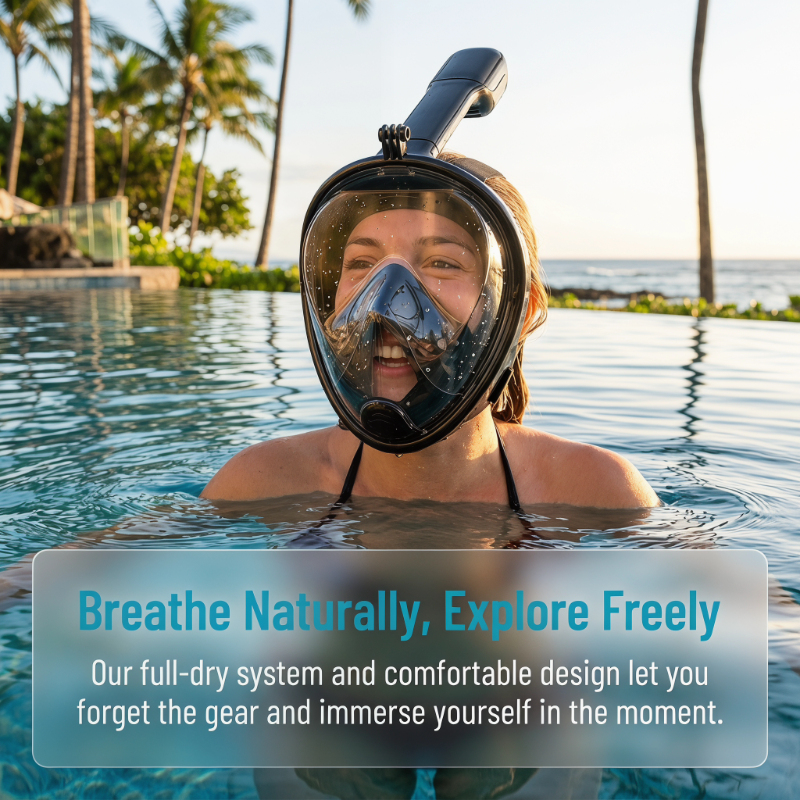 Safe Waterproof Snorkeling Div - Aquatic Diving 리뷰 및 가격
