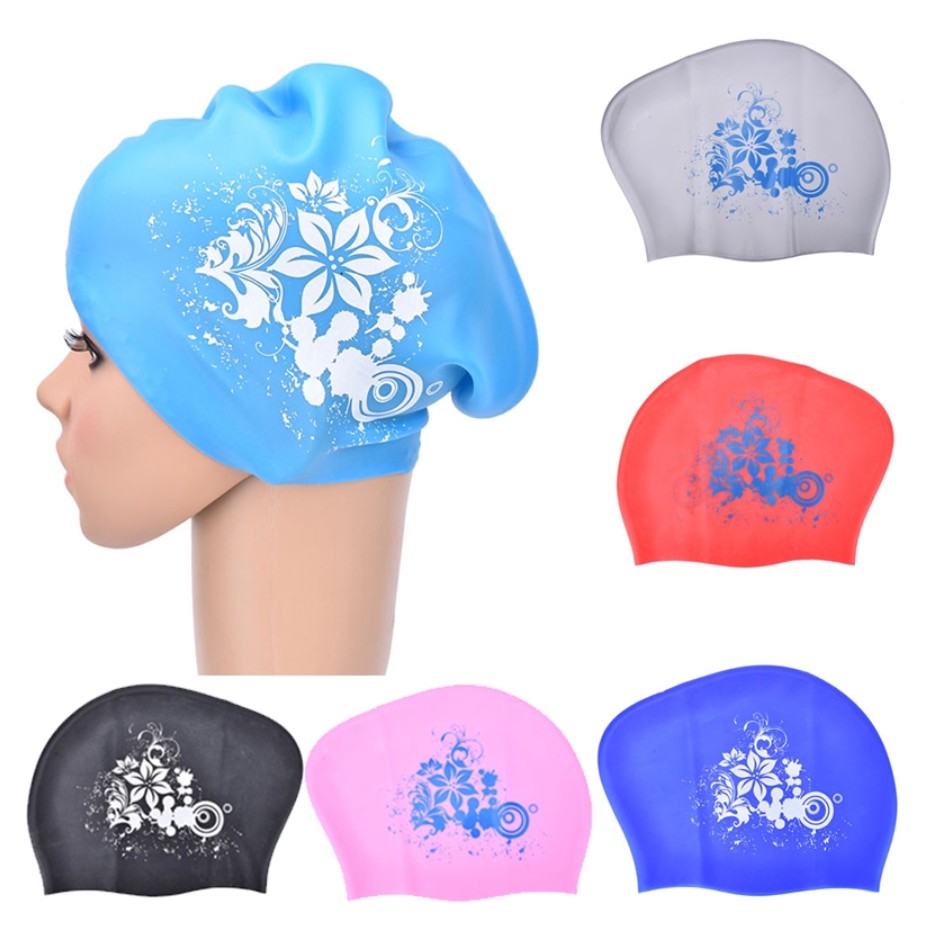 Silicone Swimming Cap for Long - Aquatic Sports Cap 리뷰 및 가격
