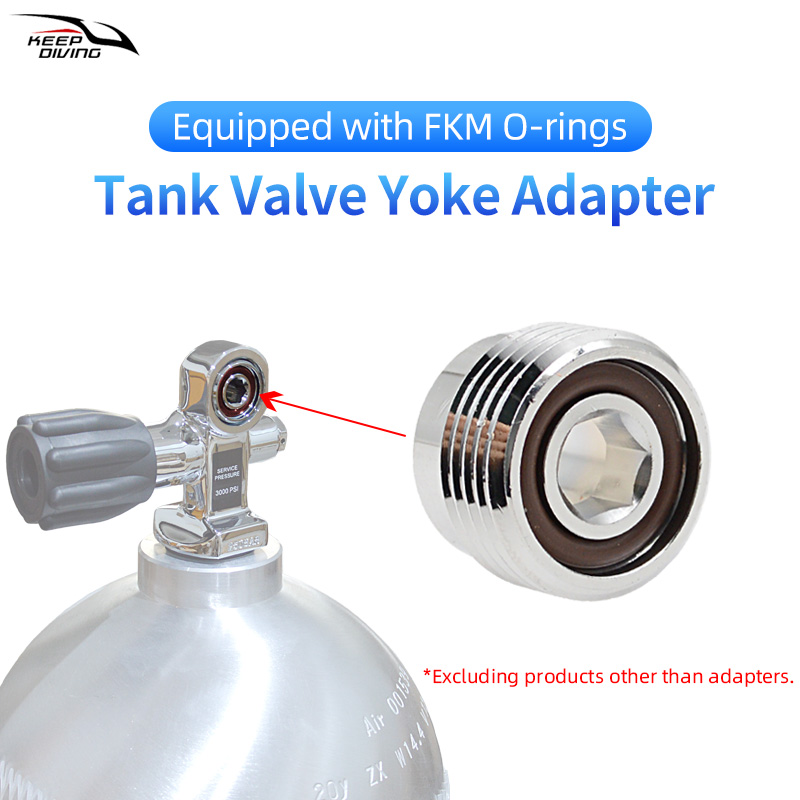 1Pcs DIN to Yoke Adapter Scuba - Aquatic Diving 리뷰 및 가격