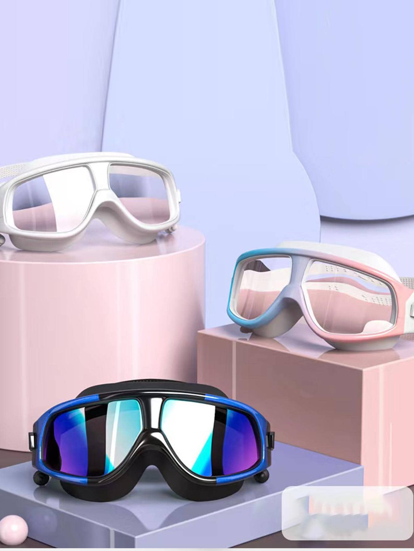 Professional Swimming Goggles  - Aquatic Sports Cap 리뷰 및 가격